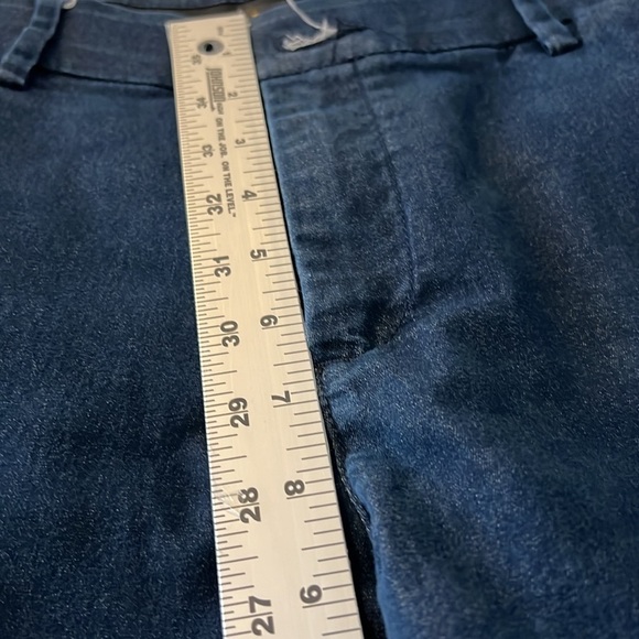 Lee Regular Fit Mid Rise Trouser Flex Motion Dark Blue Womens Size 10 Short - Picture 7 of 7